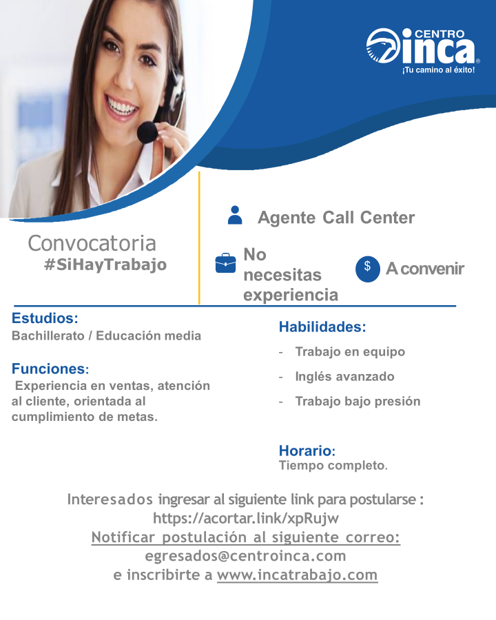 Asesor call center